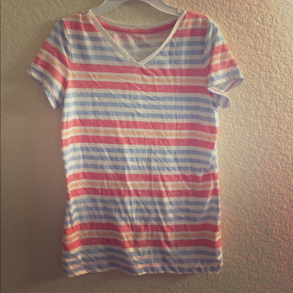 Casual Striped Top Size S