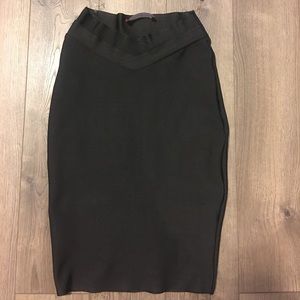 Akira bandage black skirt