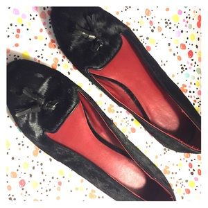 Faux Fur Tommy Hilfiger Driving Loafers