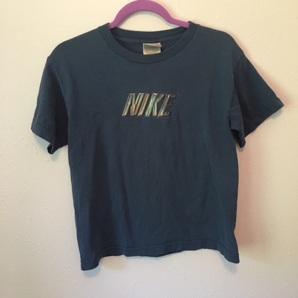 Nike Tops - Vintage Nike holographic tee