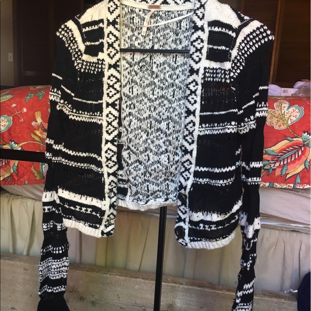 Free people knit cardigan