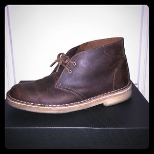 Original Clarks Brown Leather Desert Boot