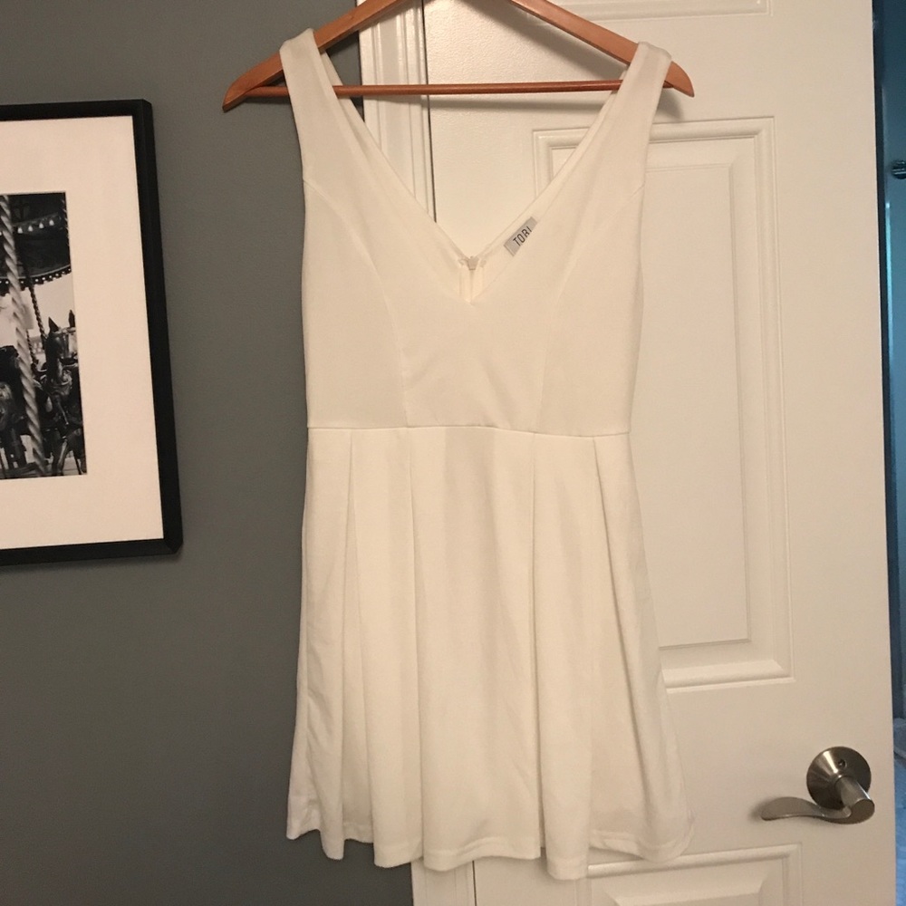 White Tobi dress