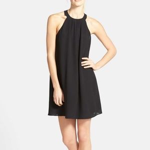 ASTR High Neck Trapeze Dress