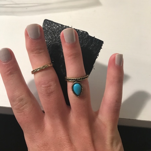 Free People midi ring set - Picture 4 of 4