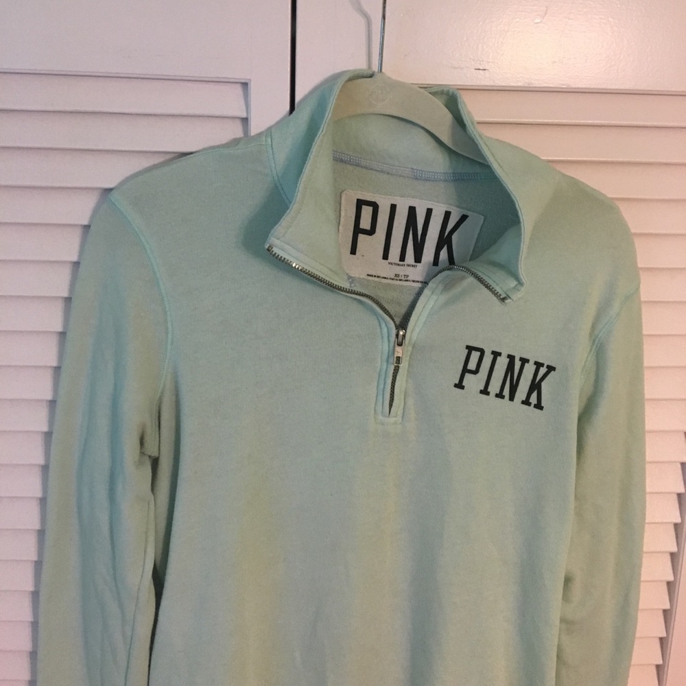 PINK Victoria's secret half zip
