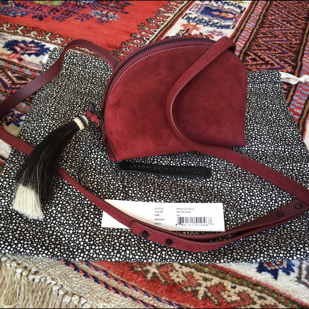 Loeffler Randall cross-body pouch