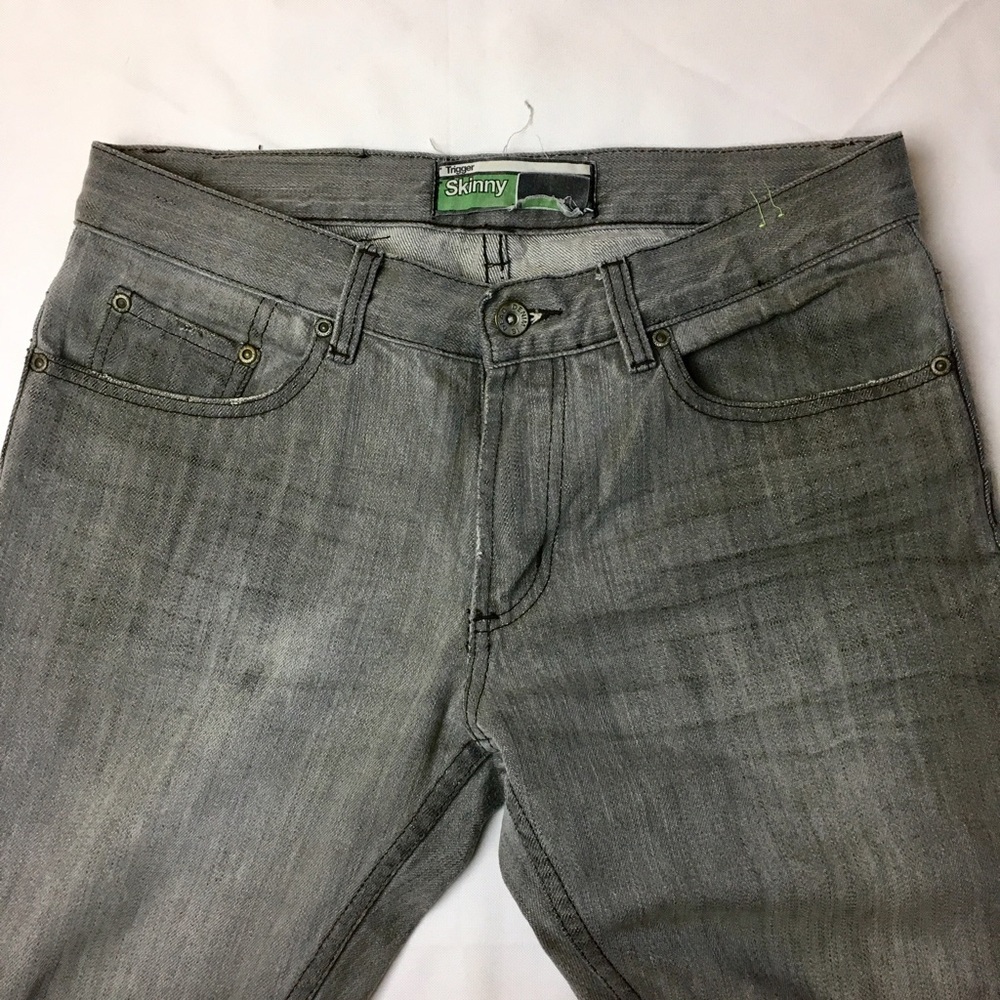 Topman Men's Gray Jeans