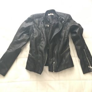 Leather jacket