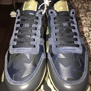 Valentino Camouflage Rockrunner Sneakers