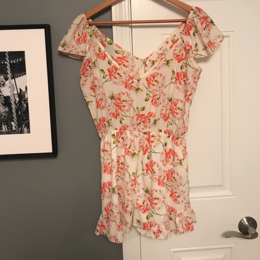Floral Tobi romper