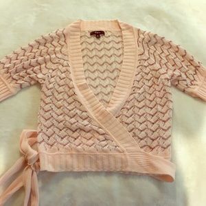 Express Wrap around sweater
