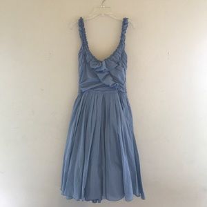 🔥🔥SALE🔥🔥🔥Zara Blue Sundress with pleats