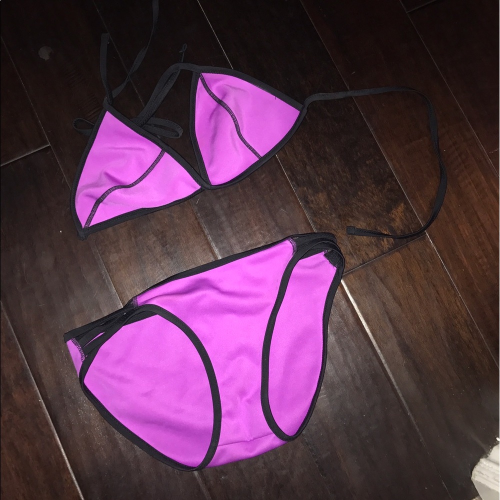 Knock off triangle bathing suit