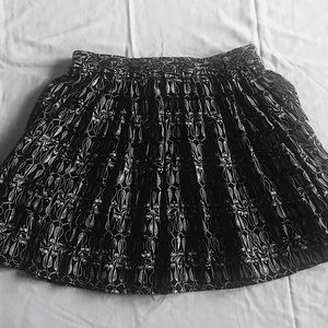 Bethany Mota black and white owl skirt