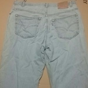 Levi blue jeans
