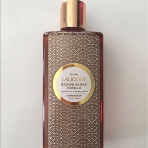 Lalicious Brown Sugar Vanilla Oil & Bubble Bath.