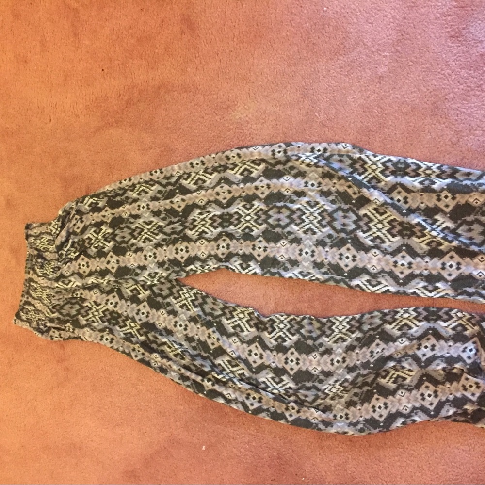 Printed Palazzo Cozy Pants