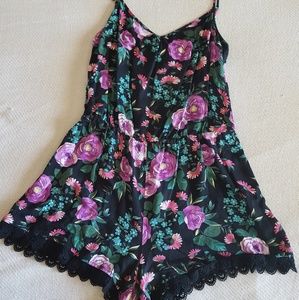 Floral romper