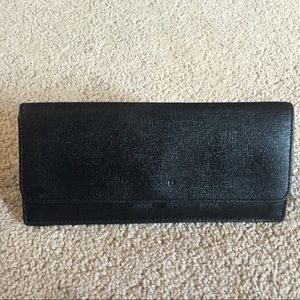Coach Slim Envelope Crossgrain Leather Wallet