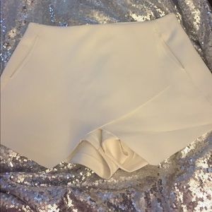 White Skort