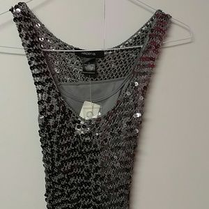 Arden B. Slinky Sequin Mermaid dress