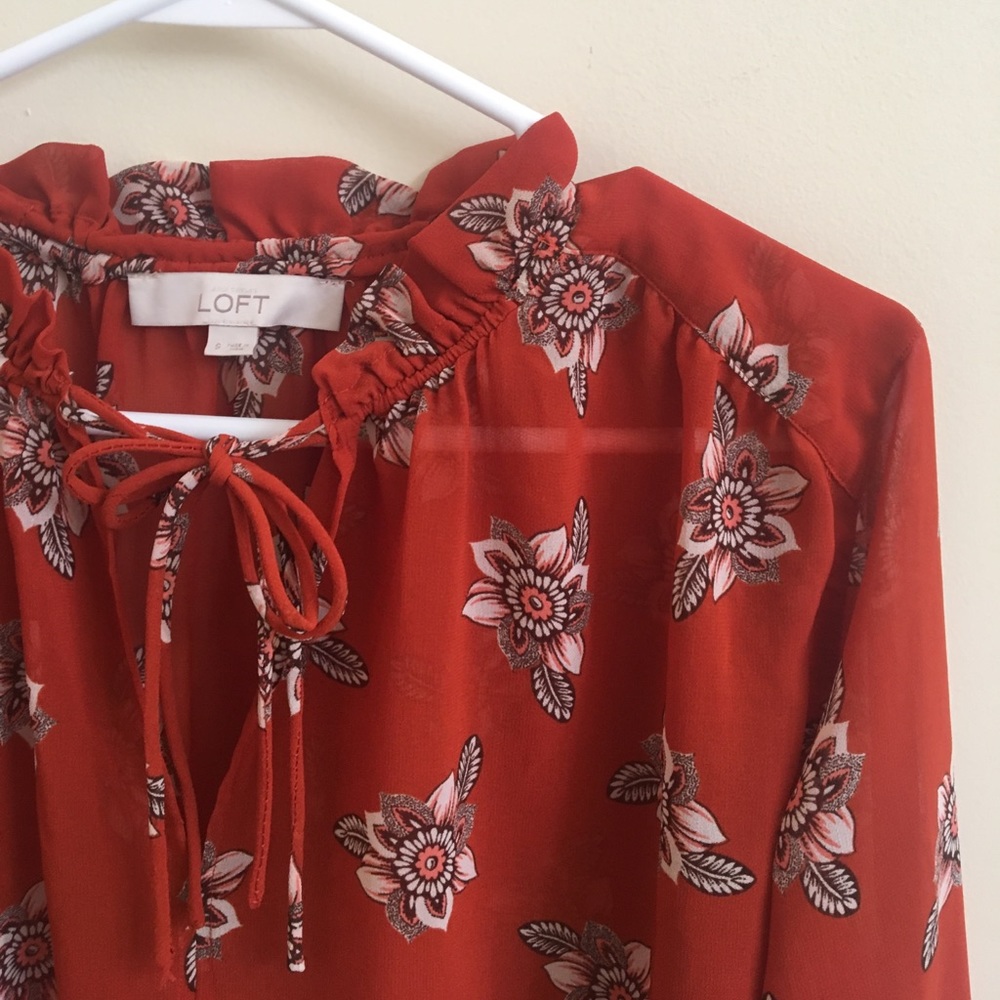 Loft Floral Top
