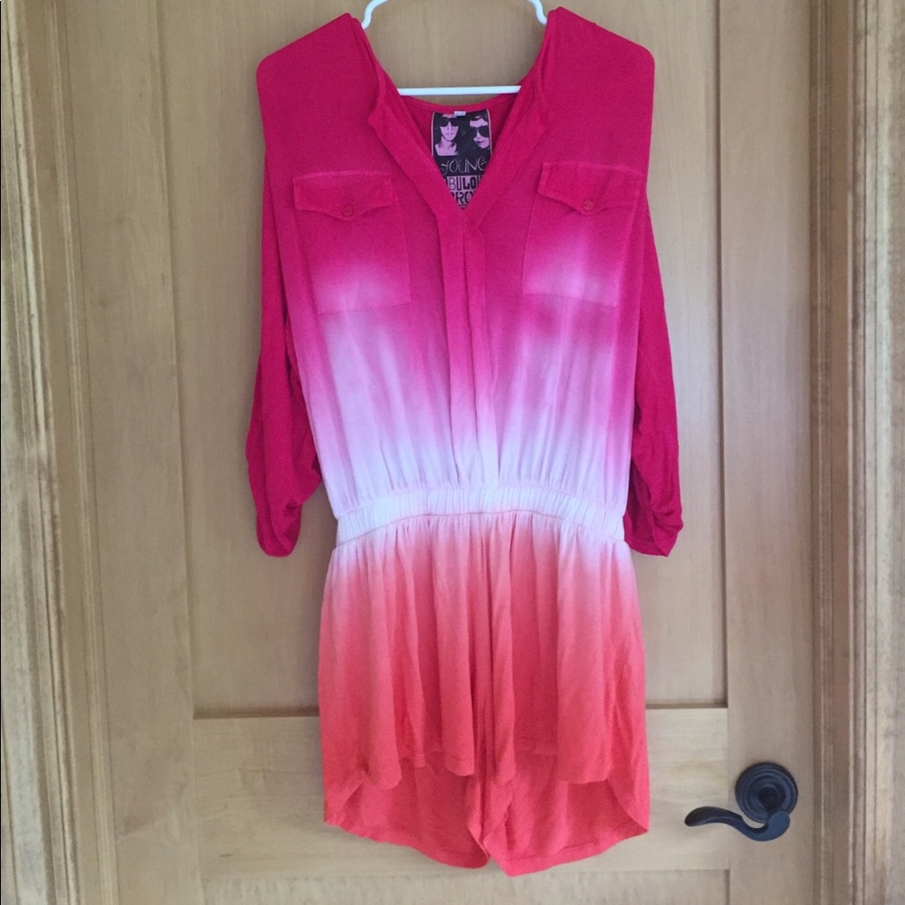 Young Fabulous & Broke ombré romper