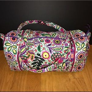 Vera Bradley Quilted "Sleepover" Bag