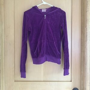 Juicy Couture velour hoodie