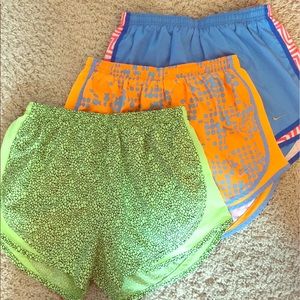 Nike running shorts package