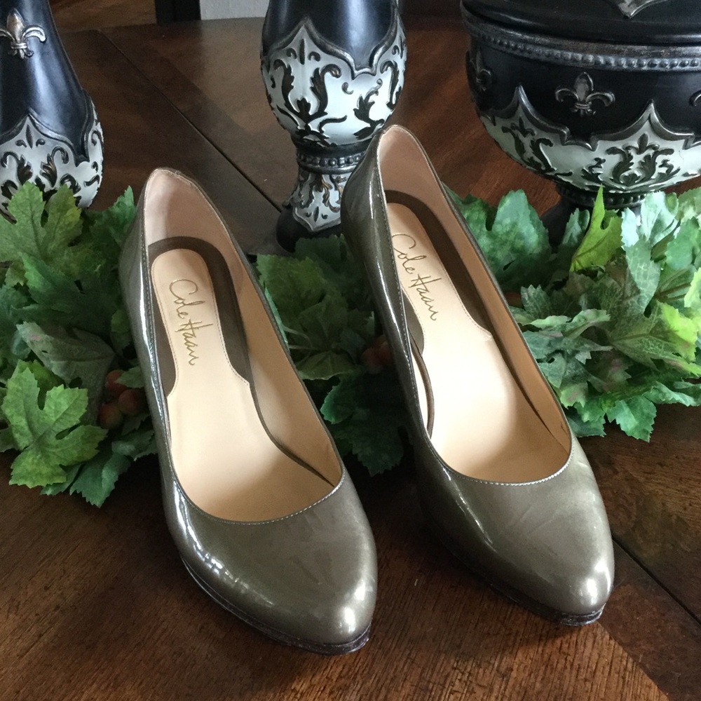 Cole Haan  bronze gold  heels