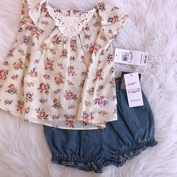 Ralph Lauren Other - Ralph Lauren Floral 2 Piece Set