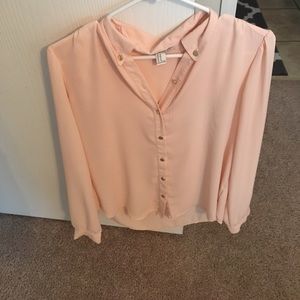 Light pink blouse