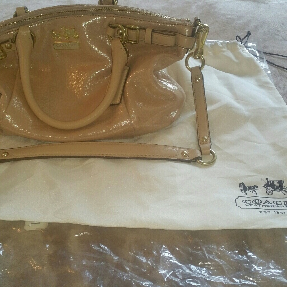 Coach Leather Satchel w/ Dust Bag