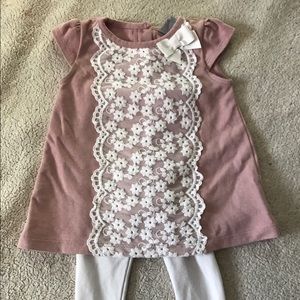 Adorable Tahari Baby Lace outfit
