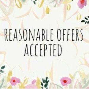 Feel free to make me an offer!!