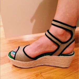 Tahari Platform Strappy Sandals