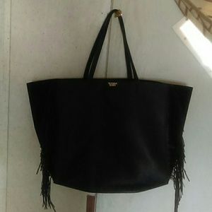 Victoria's secret fringe tote bag