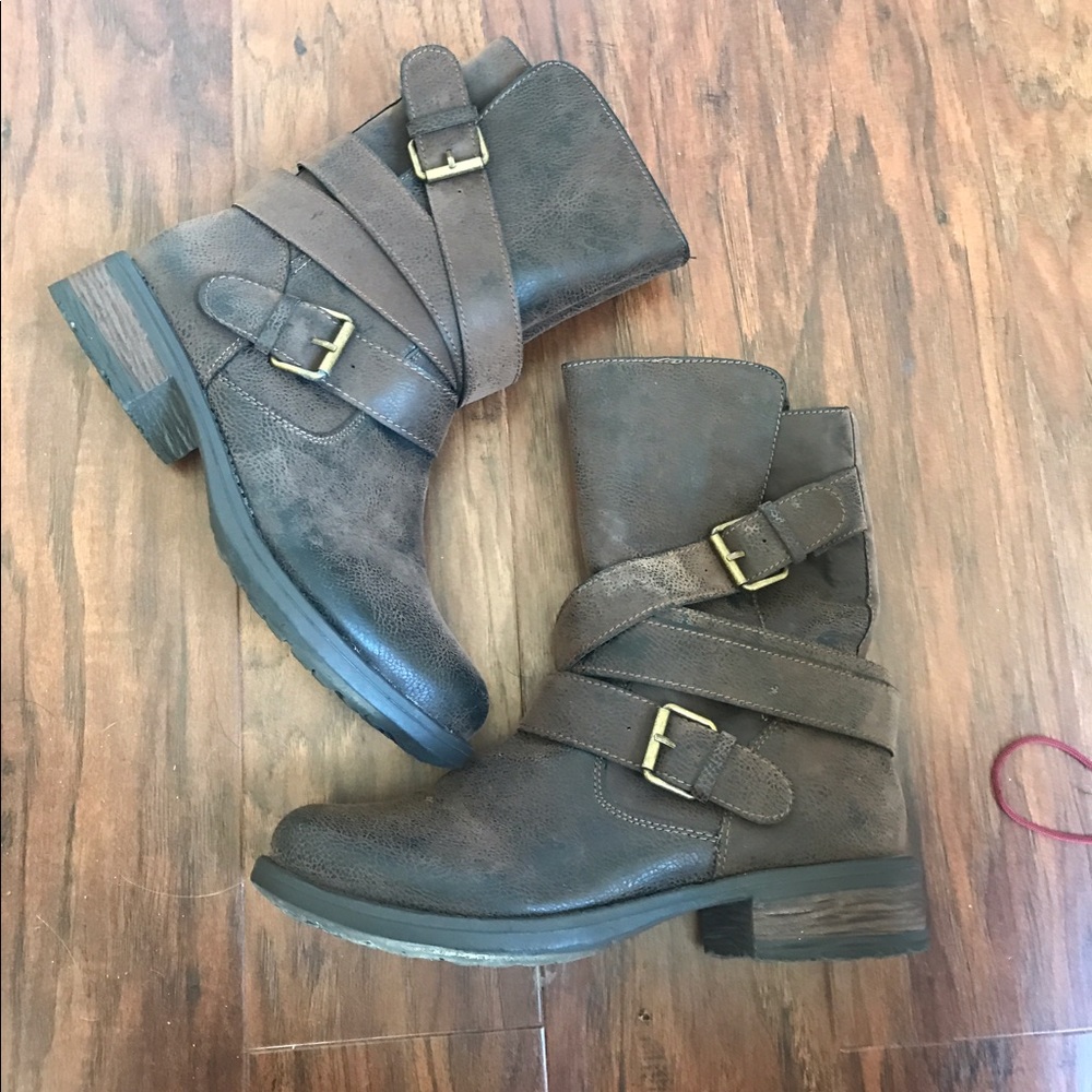 Rampage Islet Ankle Combat Boots