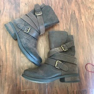 Rampage Islet Ankle Combat Boots