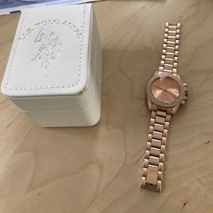 U.S POLO ASSN Gold watch