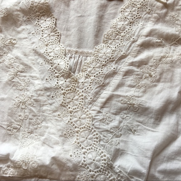 a.n.a White Peasant Top - Picture 4 of 8