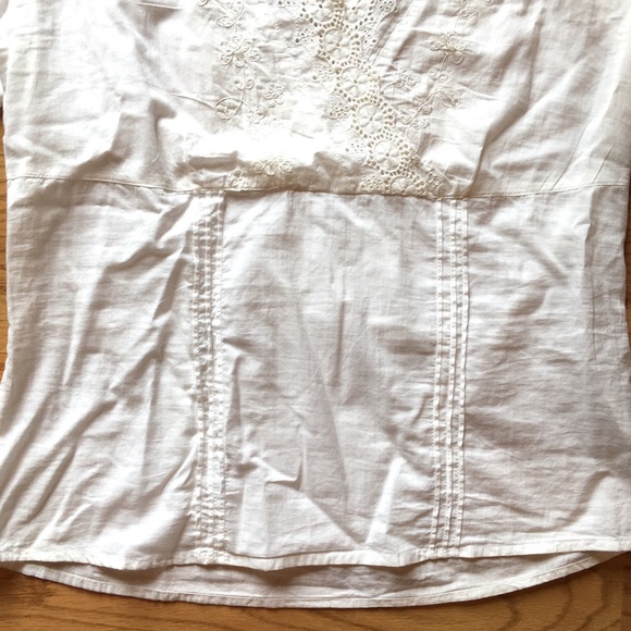 a.n.a White Peasant Top - Picture 5 of 8