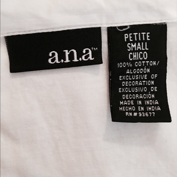 a.n.a White Peasant Top - Picture 8 of 8