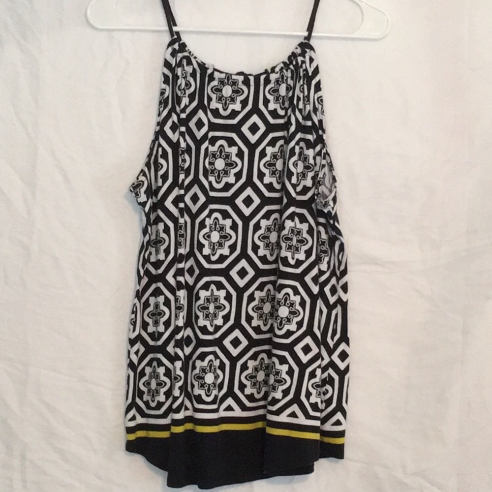 Navy Blue Spaghetti String Tank from Belk