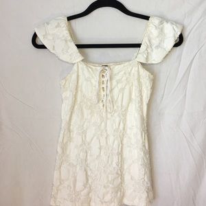 Free People off/on shoulder boho top.