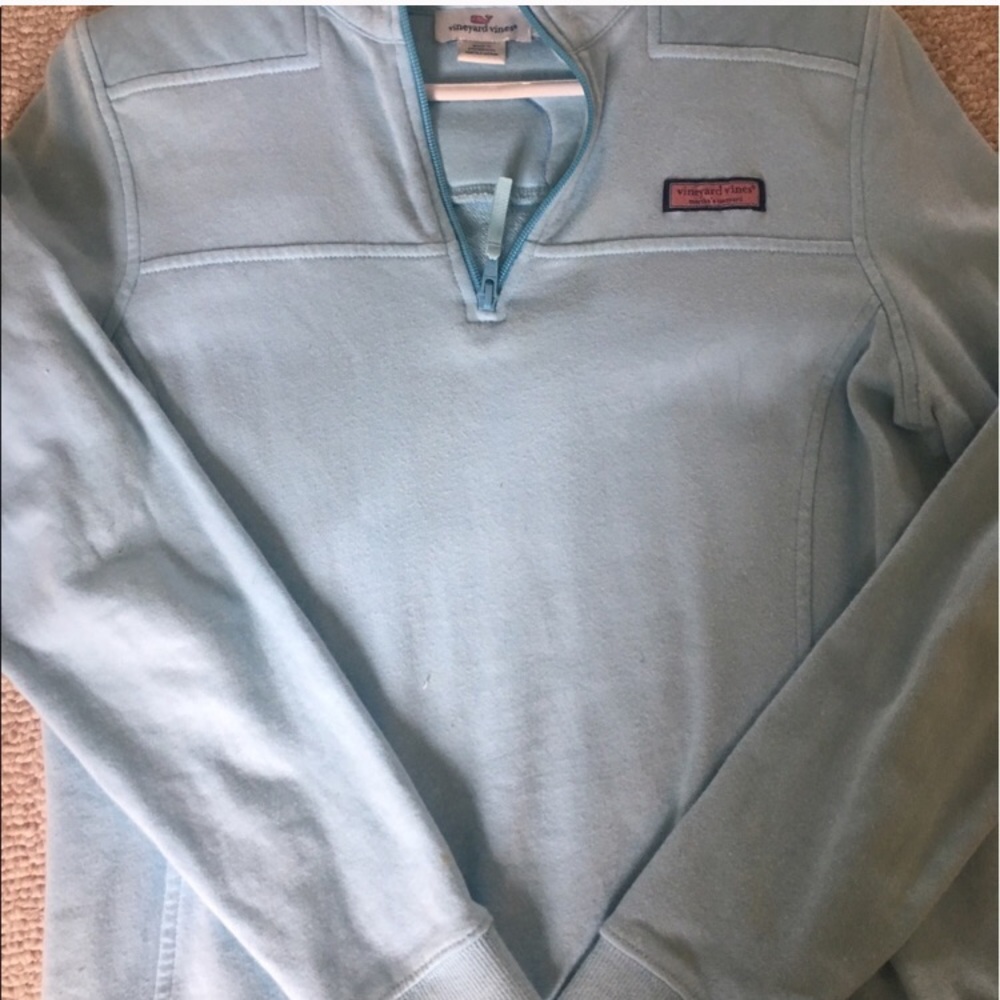 Light blue vineyard vines shep shirt