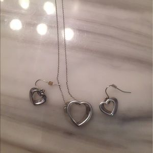 Tiffany earring and necklace set