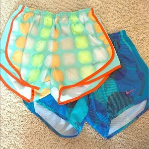 Nike running shorts package